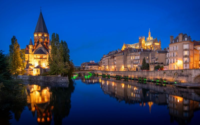 Cathédrale Saint-Étienne de Metz et le centre-ville
